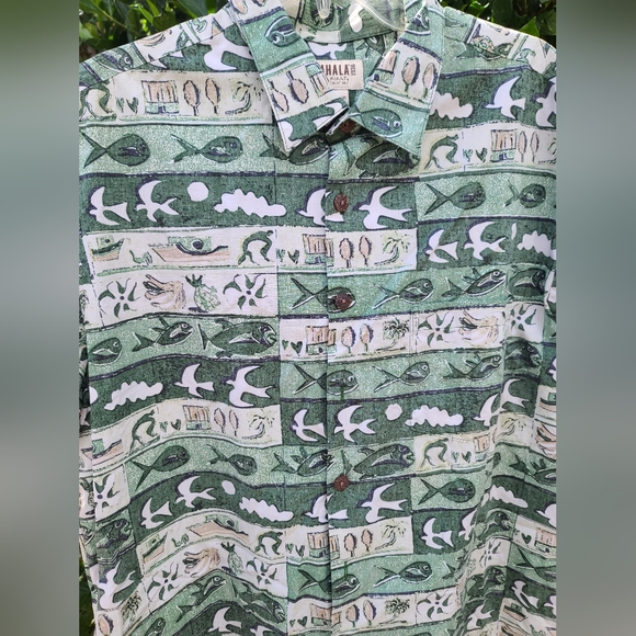 Kalaha Avi Kiriaty Button Down Aloha Shirt - Picture 3 of 4
